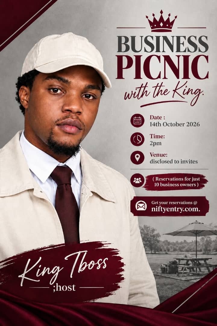 BUSINESS PICNIC with the King.