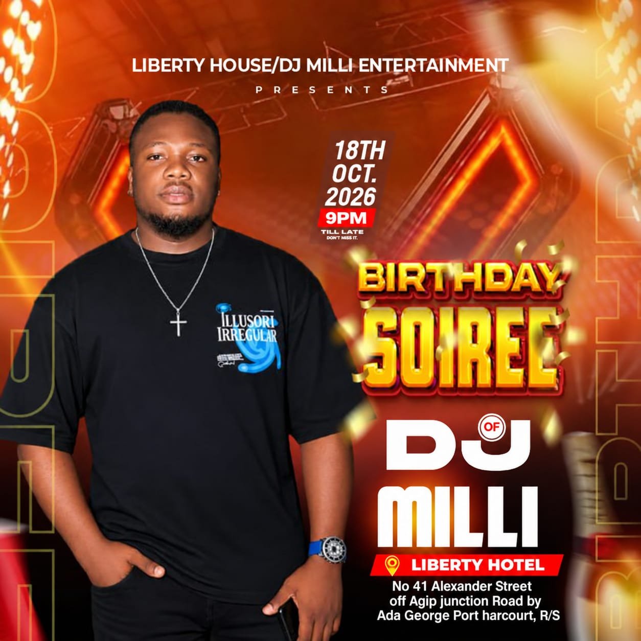 BIRTHDAY SOIREE OF DJ MILLI